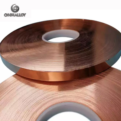 TU1 T2 99.9% Pure Copper Strip Oxygen Free 0,075 X 305mm