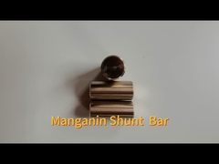 6J13 bar Şönt Manganin CuMn12Ni4 çubuk CuMn12Ni2 Cu-Mn Alaşımı