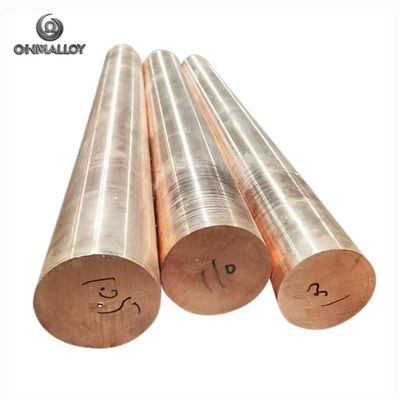 Hard Drawn Beryllium Copper Round Bar 0.5" | ASTM C17200 Alloy for Precision Machined Components